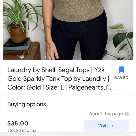 Lame metallic sweater - Picture 9 of 9